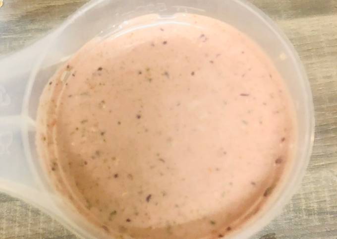 Recipe of Speedy Raspberry, Blueberry, Oats and Swiss Chard Smoothie