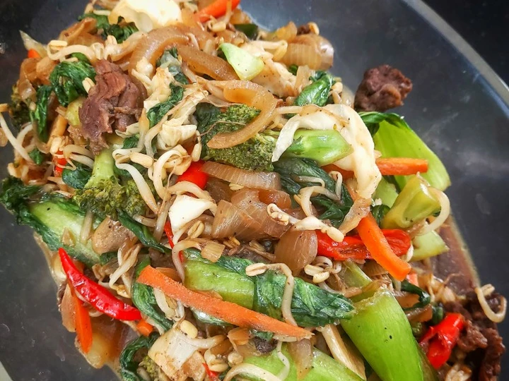 Langkah Gampang Membuat Resep Tumis Daging Sayur Lada Hitam yang Sempurna