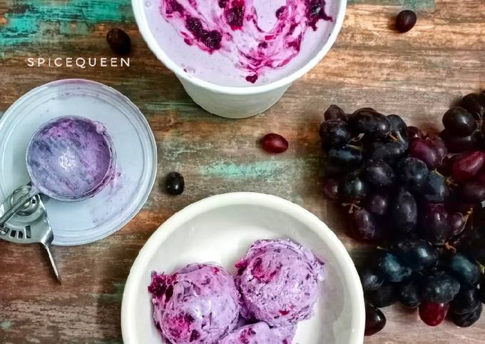 blackcurrant ice cream recipe for ice cream maker