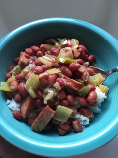 A picture of Shorty's Red Beans and Rice.