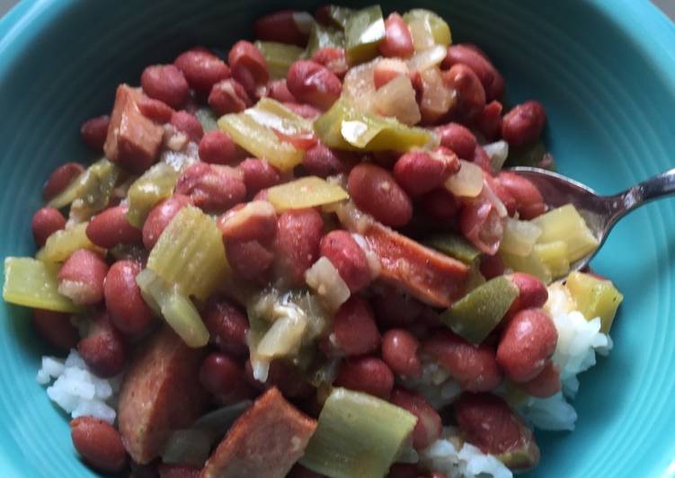 Steps to Prepare Any-night-of-the-week Shorty&#39;s Red Beans and Rice - Easy style