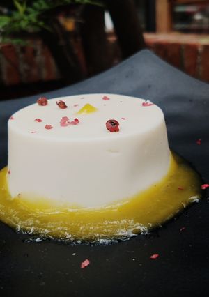 Una foto de Panna Cotta