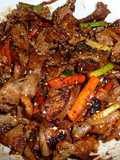 Bulgogi, tiras de ternera marinada a la plancha, receta coreana
