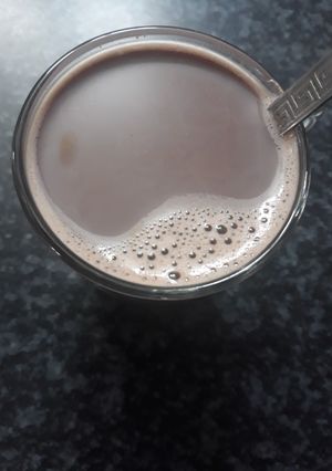 عکسی از دستور شیر کاکائو داغ🥛🥛🍫🍫
