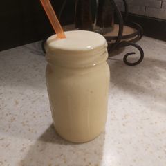 A picture of Mango and Ice Cream Shake.