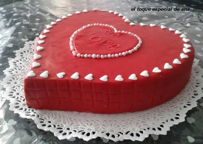 Decoración azúcar corazón San Valentín enamorados.-Cocina y Repostería