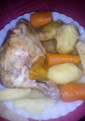 Una foto de Pollo a la paricien