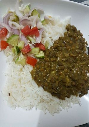 दाल चावल (dal chawal recipe in Hindi) रेसिपी मुख्य फोटो