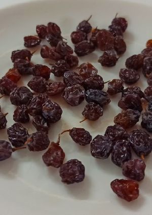 عکسی از دستور کشمش