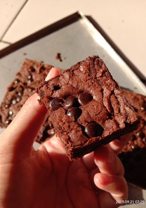 Foto resep Chewy brownies ala Bunda rey