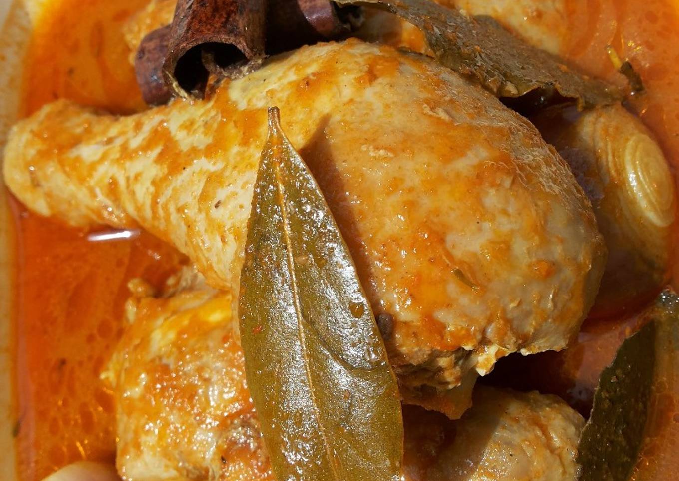 Spicy chicken pepper soup