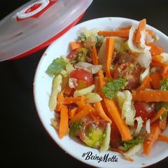 A picture of Carrot-CheeryTomato Salad.
