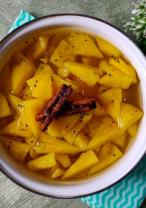 Foto resep 214. Setup Nenas Selasih
