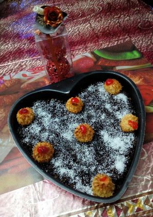 صورة لوصفة كيكة عيد الحب ❤