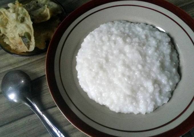 Resep Bubur Beras Gurih Oleh 🍴dapur Ichie🍴 Cookpad