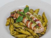 Gambar penne pasta pesto