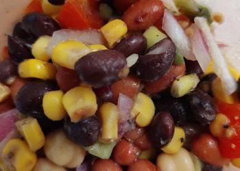 New Recipe Easy Three Bean Salad Delicious and Healthy