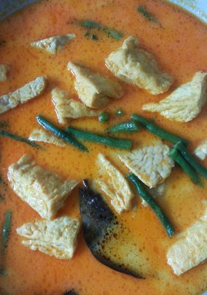 Foto resep Sayur santan tempe tahu kacang panjang