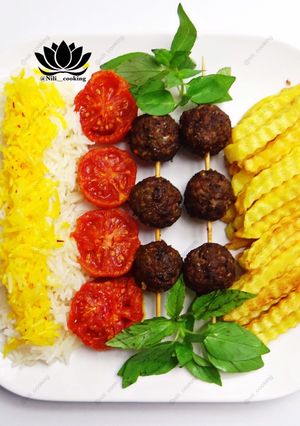 عکسی از دستور کوفته کباب