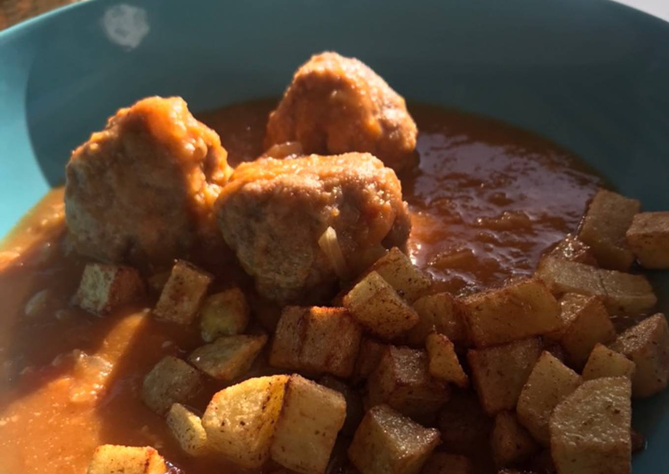 Albóndigas en salsa