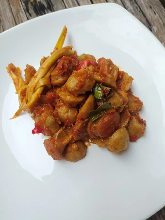 Langkah Mudah untuk Membikin Resep Pentol Mercon Sambalado yang Lezat Sekali Anti Ribet, Uenak Banget