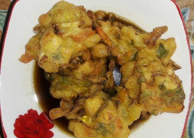 Resep Bakwan kuah pempek Anti Gagal