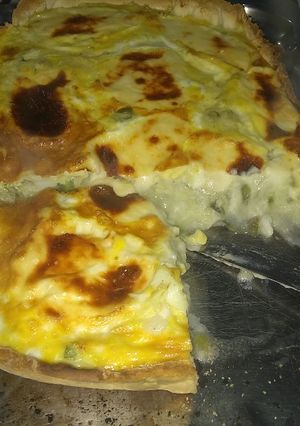 Una foto de Masa de tarta de choclo en crema!