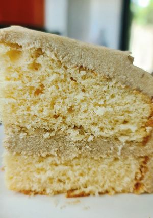 รูปของ Castella with honey coffee cream