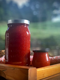 Una foto de Mermelada casera de tomate