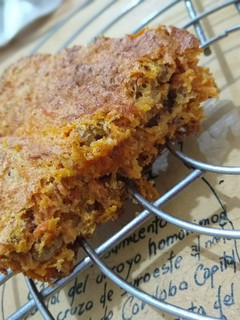 Una foto de Carrot cake sin gluten y casi sin harinas