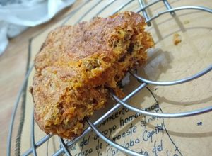 Una foto de Carrot cake sin gluten y casi sin harinas
