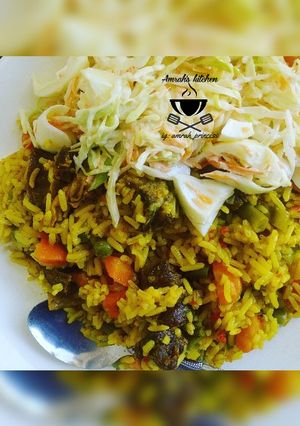 A picture of Fried rice.