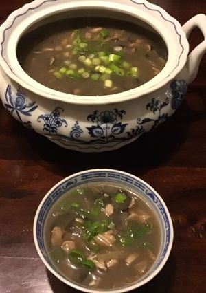 A picture of California Farm Imitation Shark Fin Soup.
