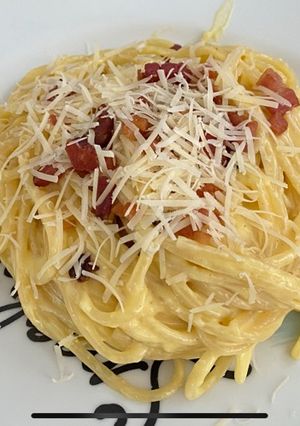 Foto de Espaguete a carbonara