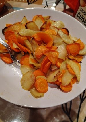 Une photo de Chips de légumes maison !