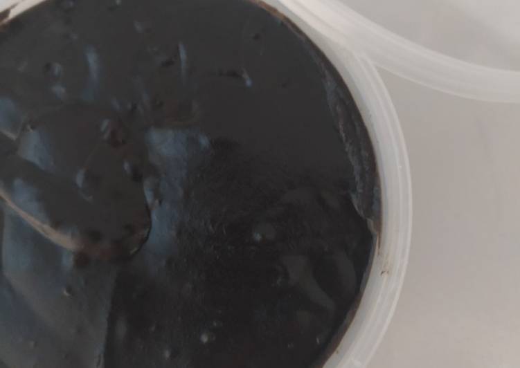 Selai coklat sederhana