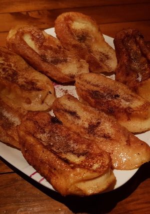 Una foto de Torrijas a la antigua