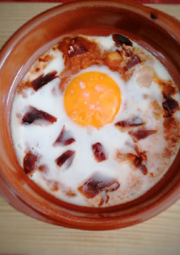 Una foto de Huevo al plato