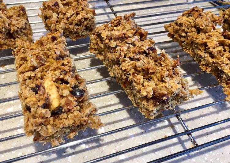 Simple Way to Prepare Super Quick Homemade Apple Oat &amp; Date Slices