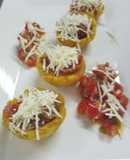 Tajaditas de plátano con queso