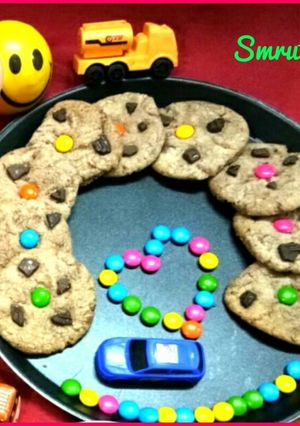 A picture of Choco Chip cookies.