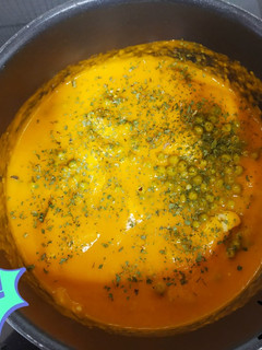 Una foto de Filete de merluza en salsa de verduras Thermomix