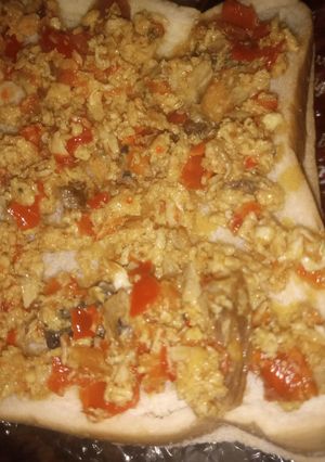 Bread sandwich ainihin hoton girkin