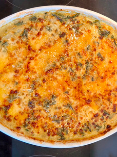 Una foto de Acelgas gratinadas sin gluten