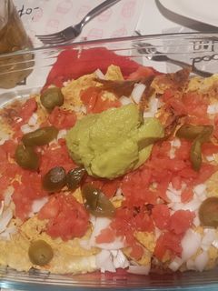 Una foto de Nachos al horno