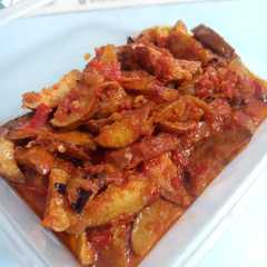 A picture of Jengkol Balado.