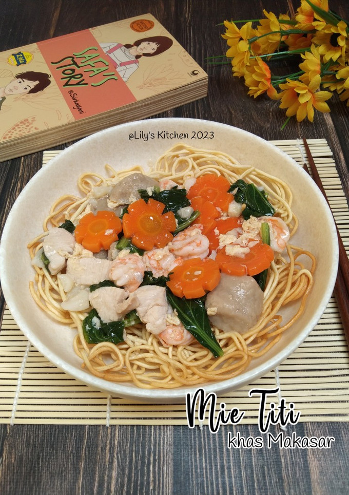 Foto resep 591.Mie Titi (khas Makasar)