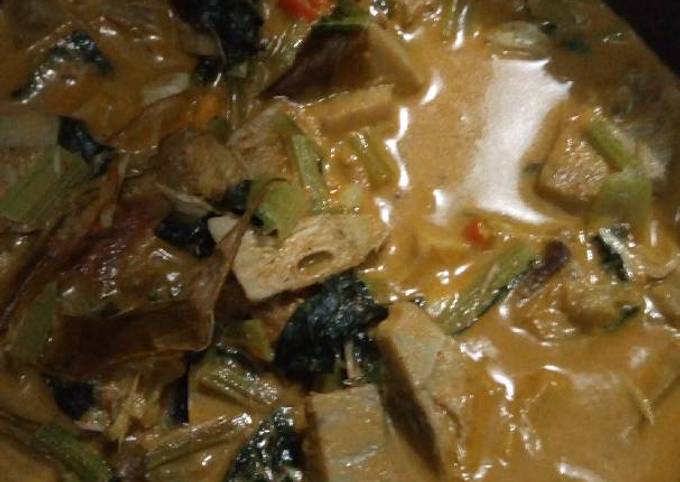 Resep: Sayur Nangka /Gulai Cubadak khas Bukittinggi Wajib Dicoba