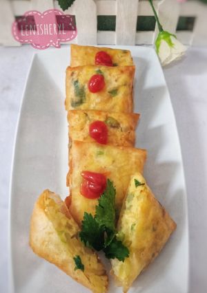 Foto resep 🍒lumpia isi 🍒
