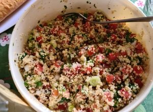 Una foto de Tabulé (Ensalada de Trigo Burgol)
